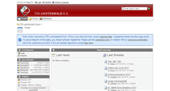 Desktop Screenshot of forum.tsv-lichtenwald.de